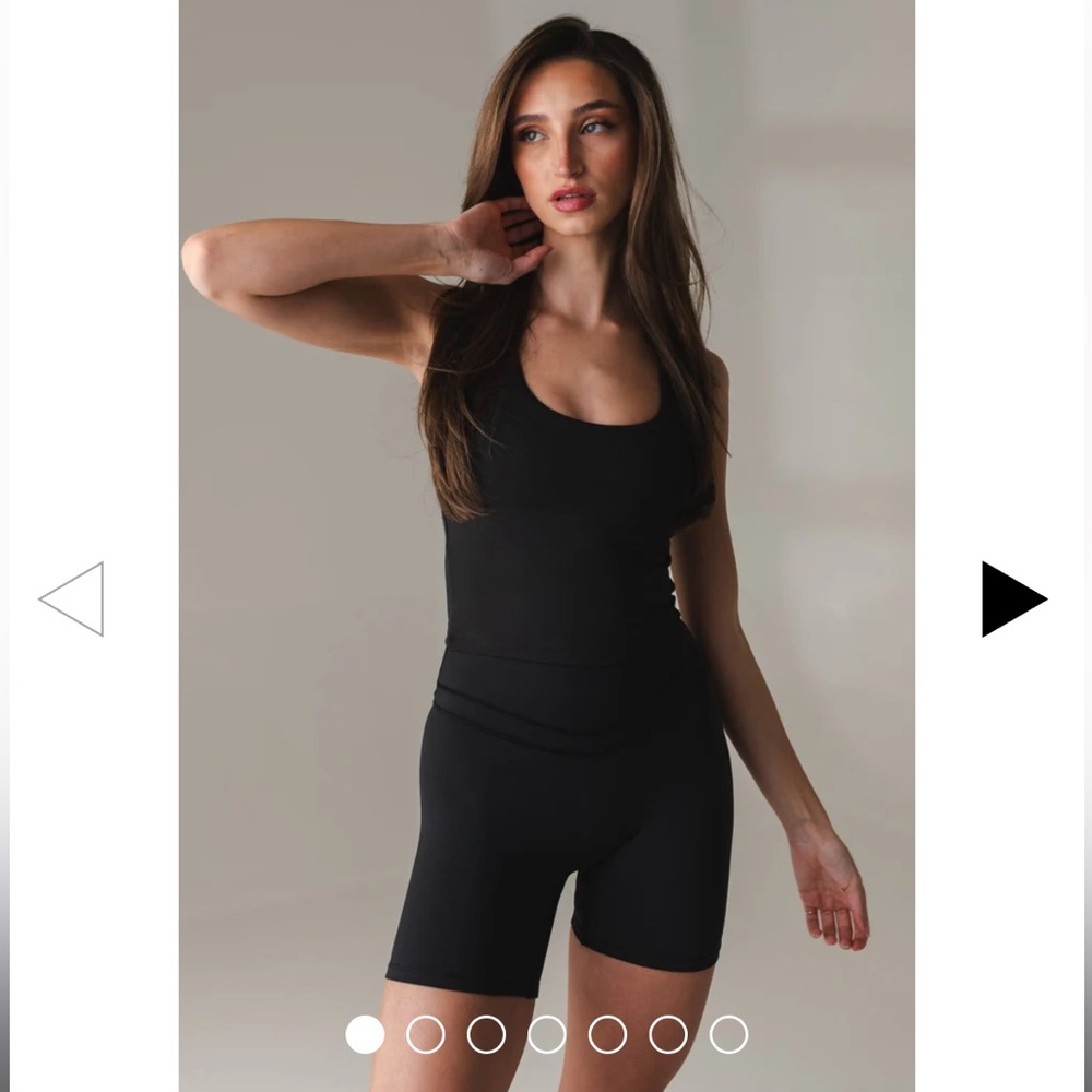 Vitality Ascend II Racer Tank in Midnight Washed
